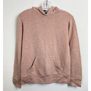 Monrow Girls Hoodie Size 8 Supersoft Kangaroo Pullover Cheeky Pink